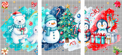 16oz Christmas-S 1361